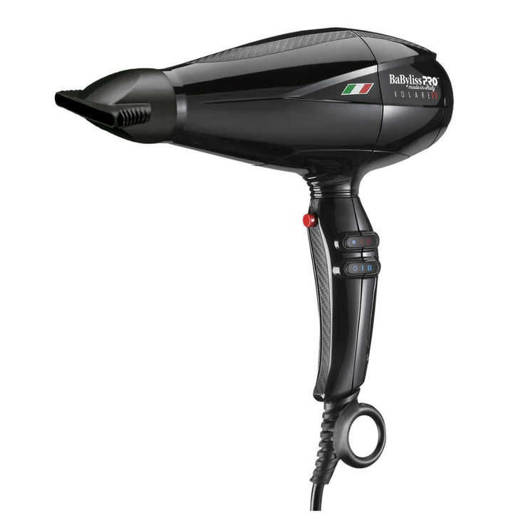 Secadora Profesional Italiana BabylissPRO Volare Negro 2000 W