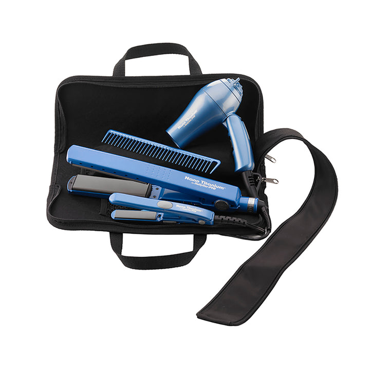 Kit Alaciadora Mini y Secadora Mini BabylissPRO