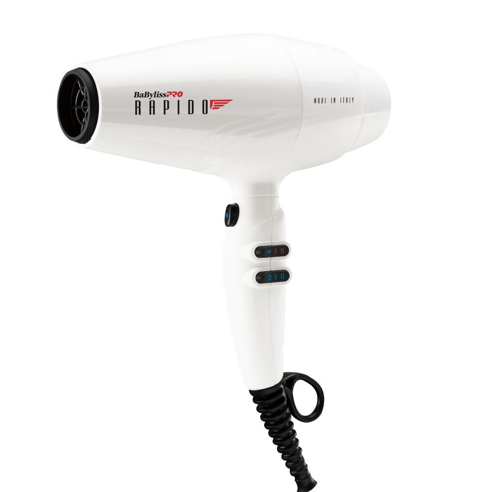 Secadora Profesional Italiana BabylissPRO Rápido 2000 W Blanco