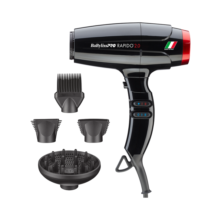 Secadora Rapido 2.0 2000 W Negra BaBylissPRO