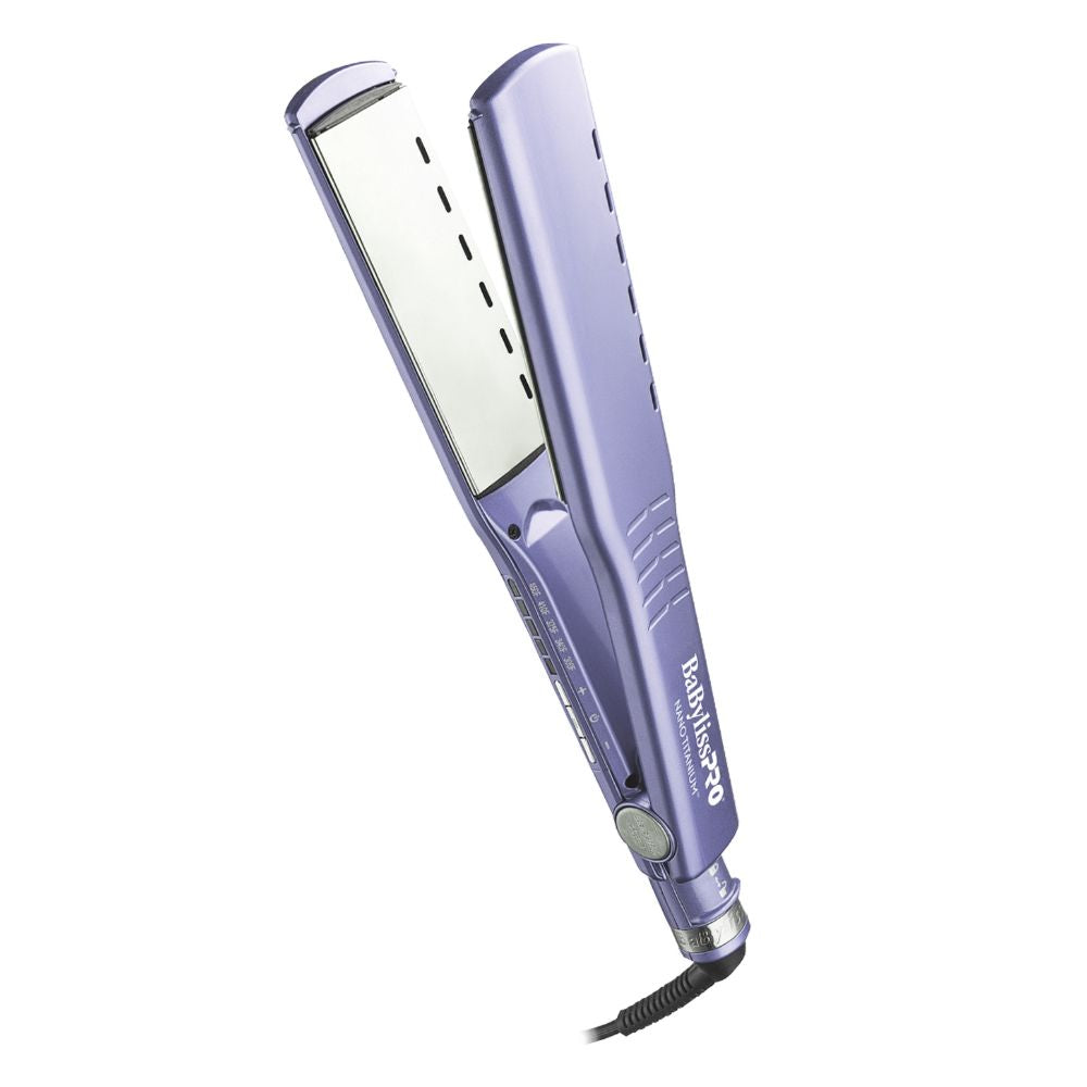 Alaciadora BabylissPRO Húmedo Seco Lila