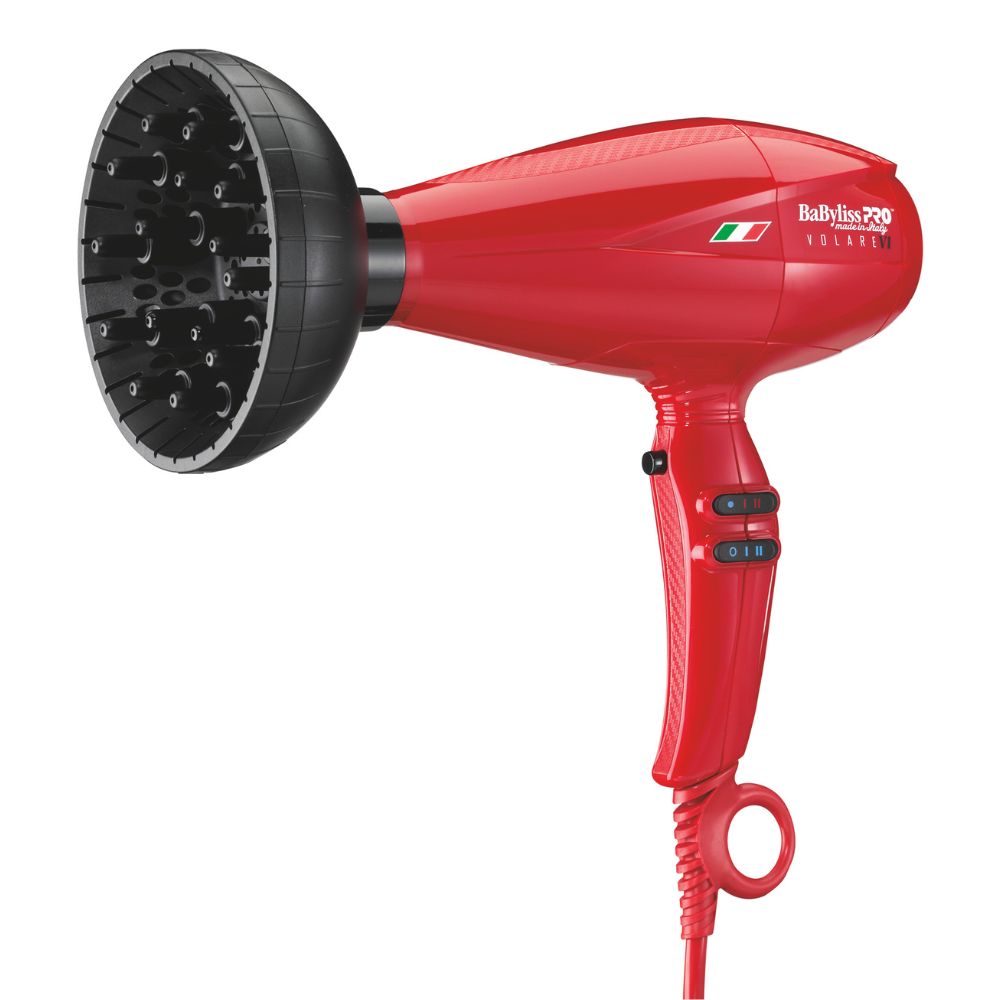 Secadora Profesional Italiana BabylissPRO Volare Rojo 2000 W