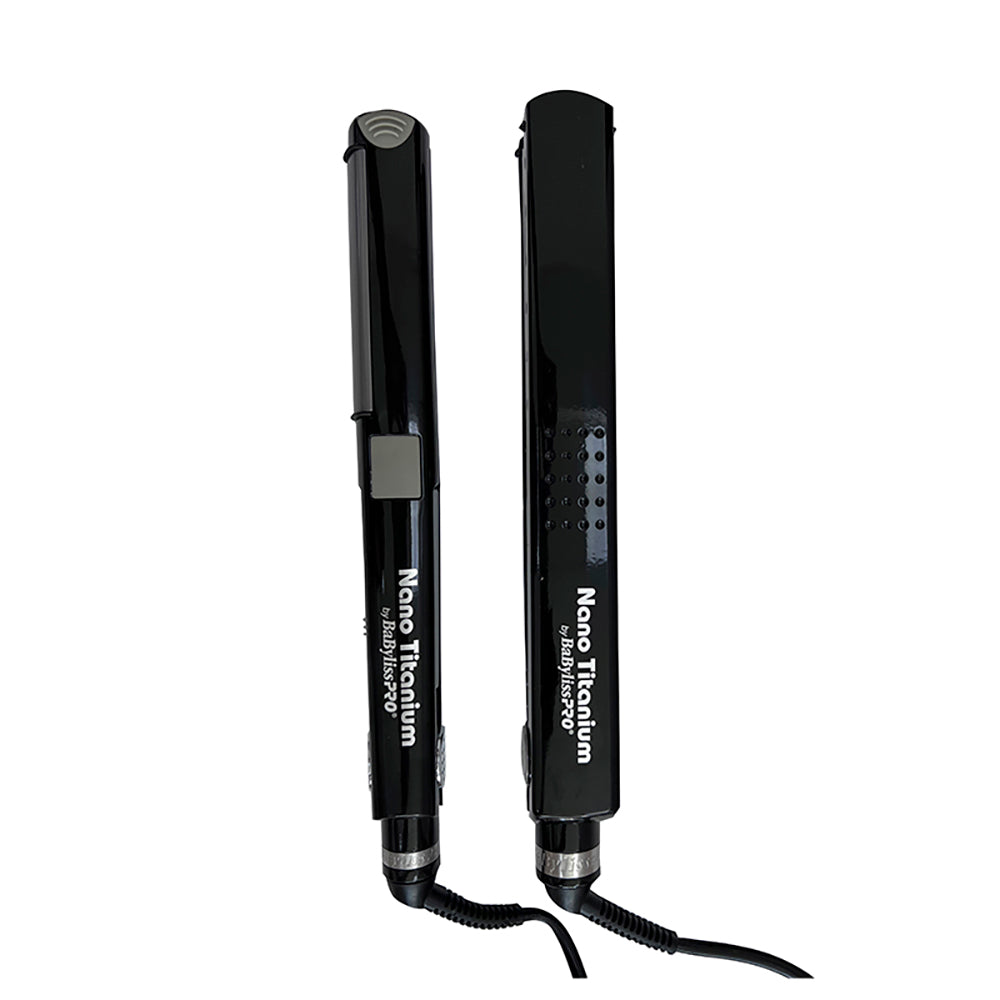 Kit 2 alaciadoras BabylissPRO Nano Titanium