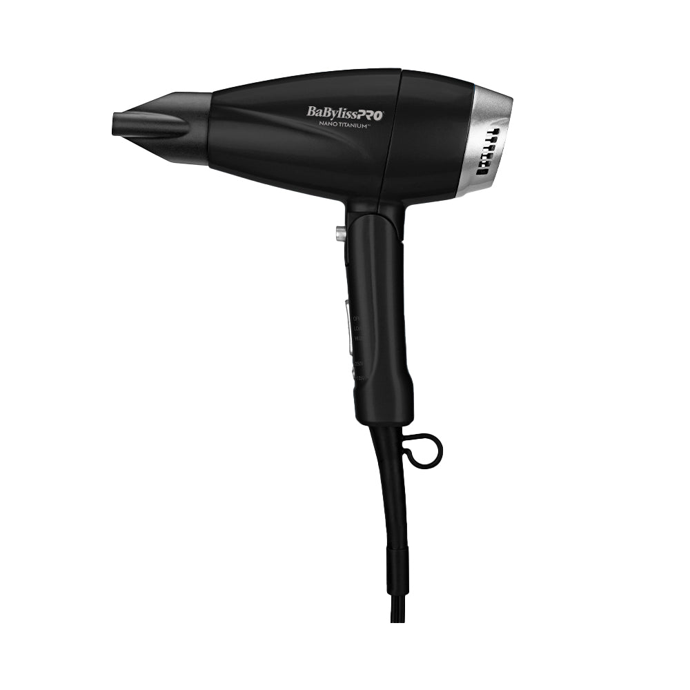 Secadora Profesional BabylissPRO Nano Titanium 1200 W Mini Matte Black