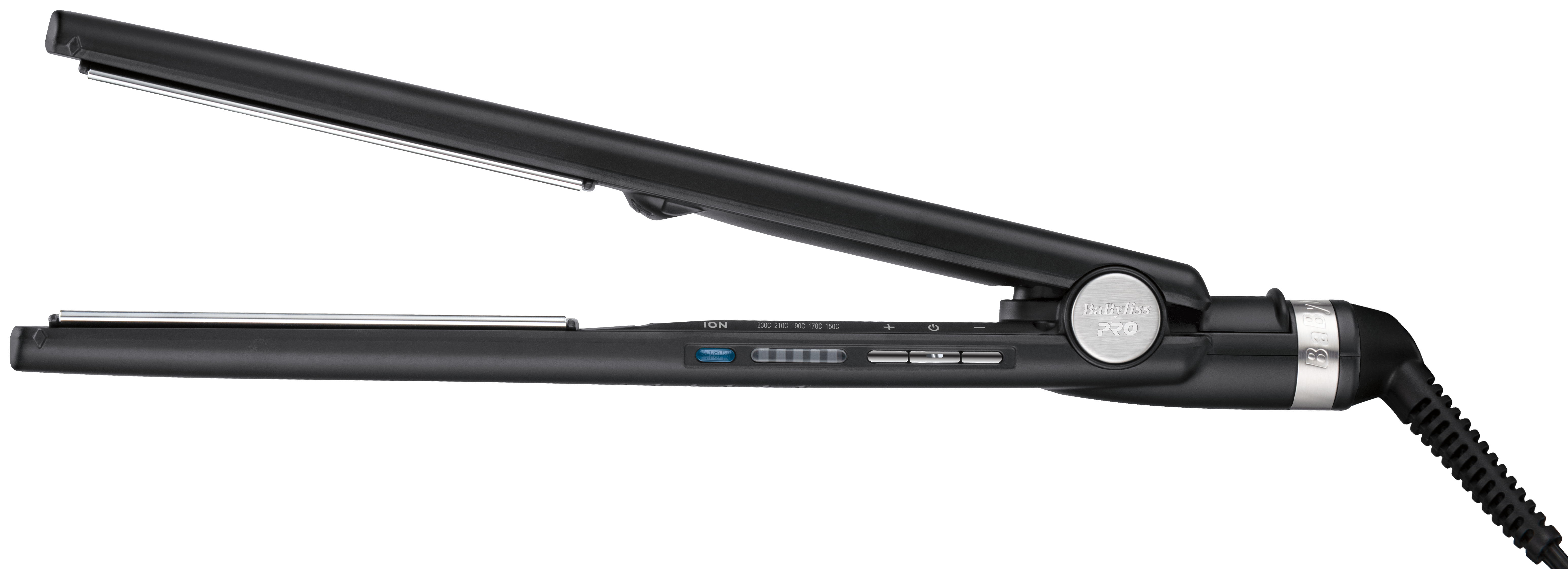 BaBylissPRO Combo Cepillo de Aire 2.5" + Alaciadora Doble Iónica 1 1/4" Matte Black – Edición Especial