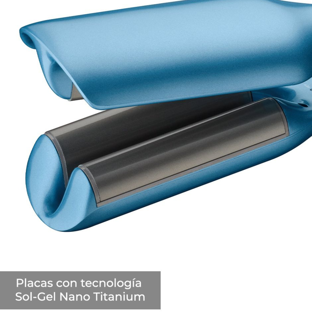 BaBylissPRO Waflera Onduladora – Versatilidad Iónica para Ondas Perfectas