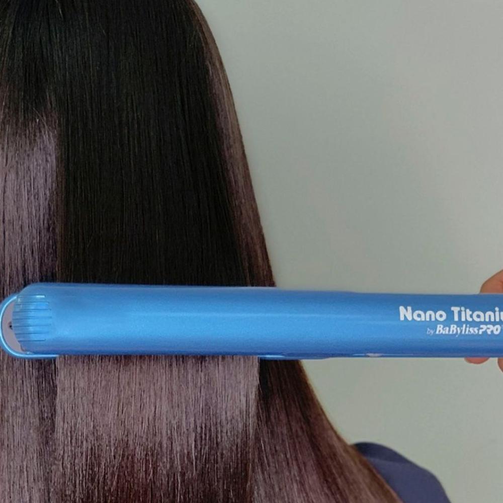 BaBylissPRO Alaciadora Nano Titanium Sol-Gel – Sedosidad Extrema y Protección Total