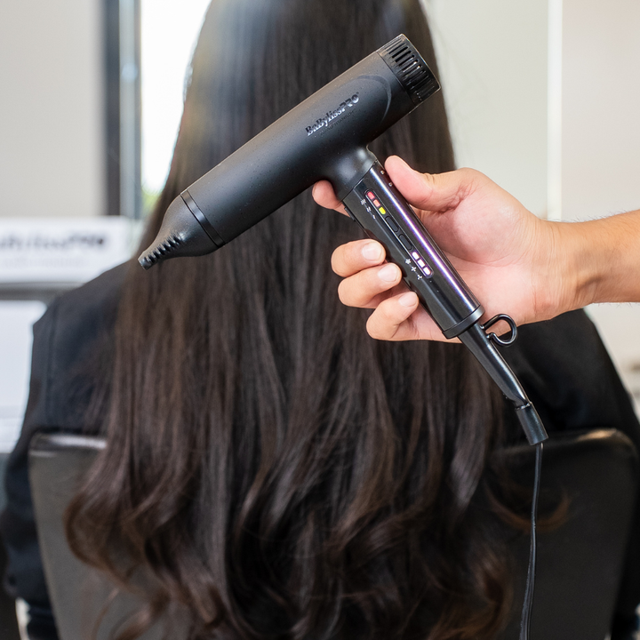 BaBylissPRO Secadora Nano Light Matte Black: Potencia Extrema en Formato Ultra Ligero