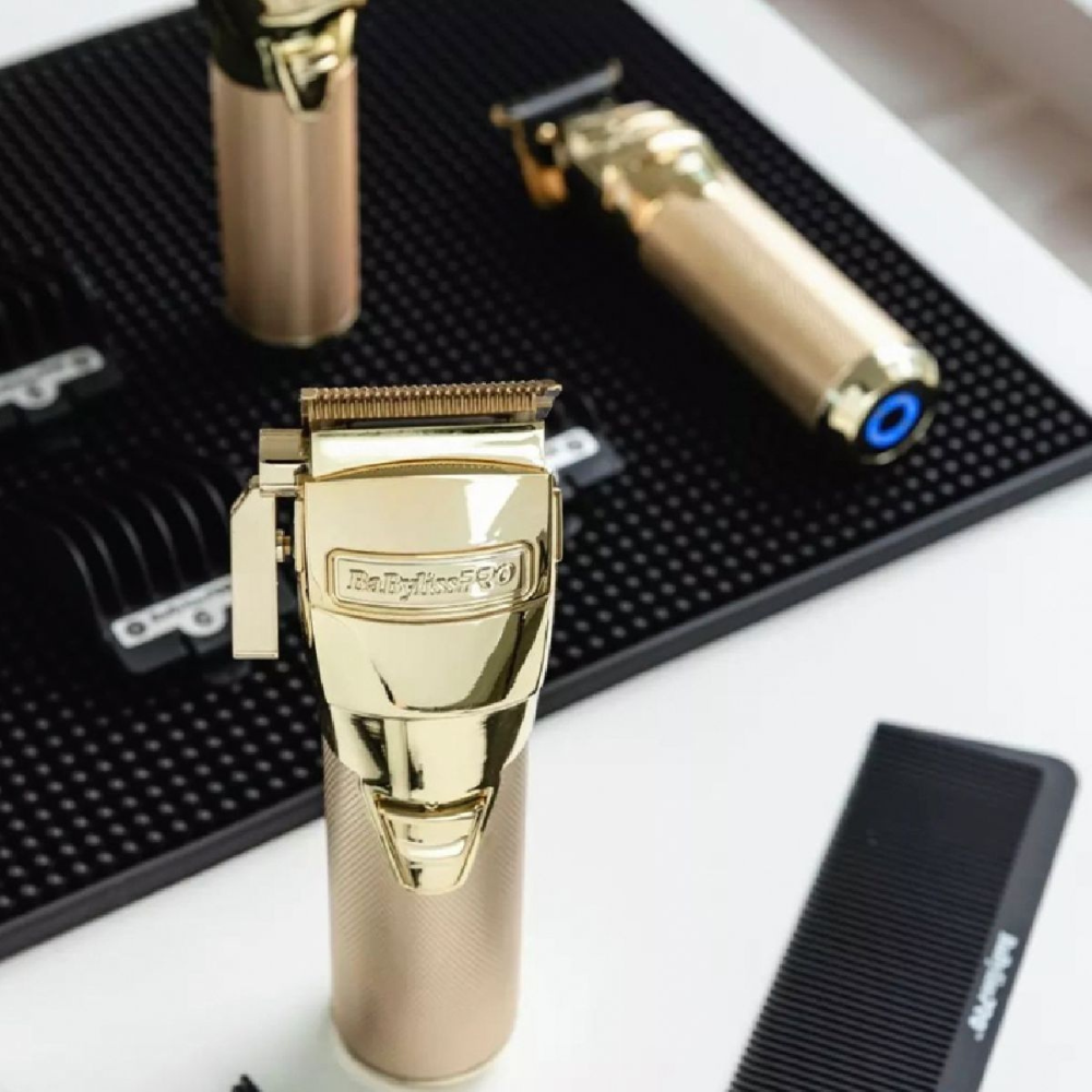 BaBylissPRO Combo FXONE Clipper + Trimmer – Color Dorado
