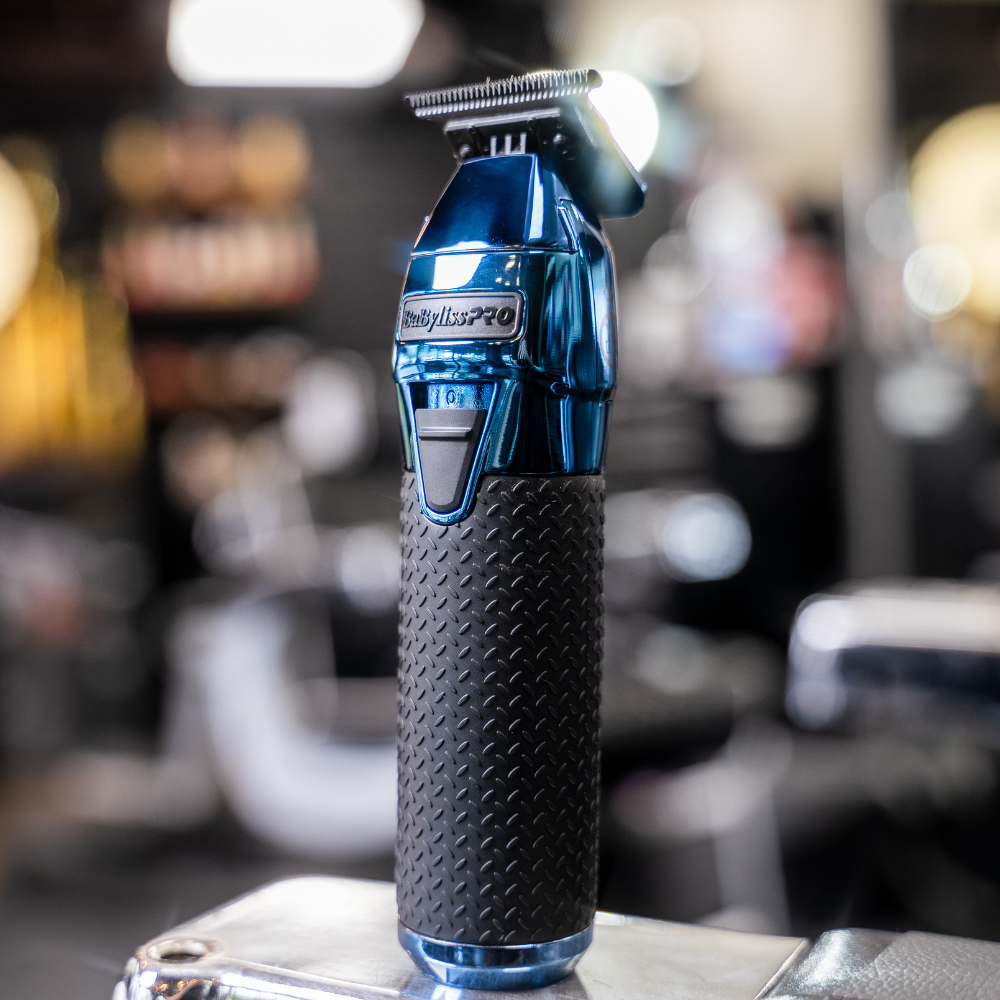 BaBylissPRO Trimmer FXONE BlueFX - Color Azul Metálico con Negro