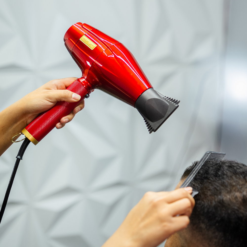BaBylissPRO Secadora Profesional Red FX con Motor Italiano - Color Rojo