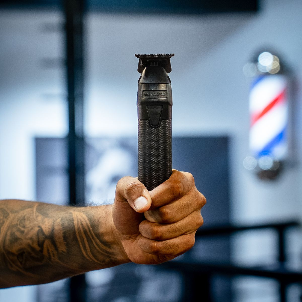 BaBylissPRO Combo FXONE Clipper + Trimmer - Color Negro Mate