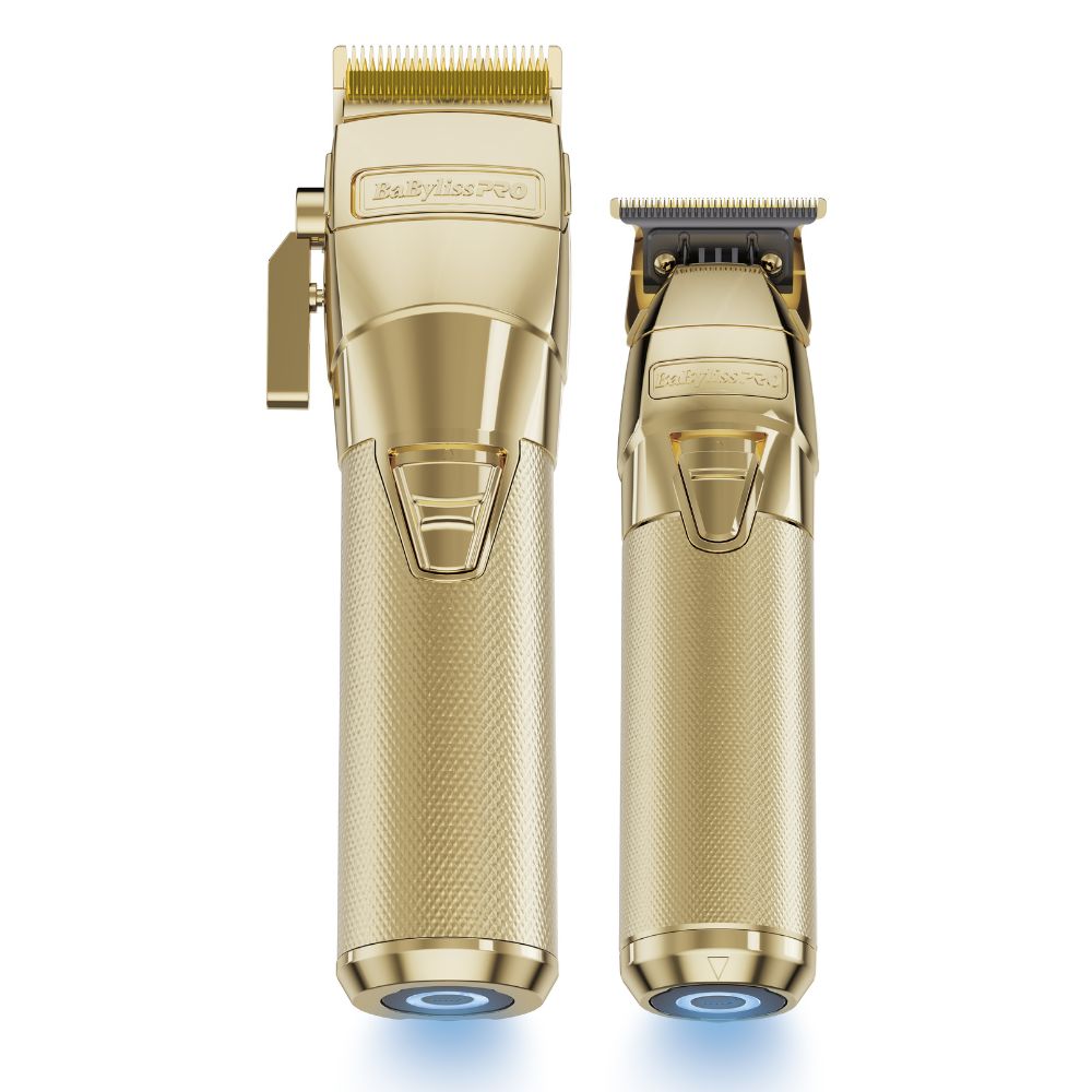 Combo Clipper y Trimmer FXONE Gold BabylissPRO