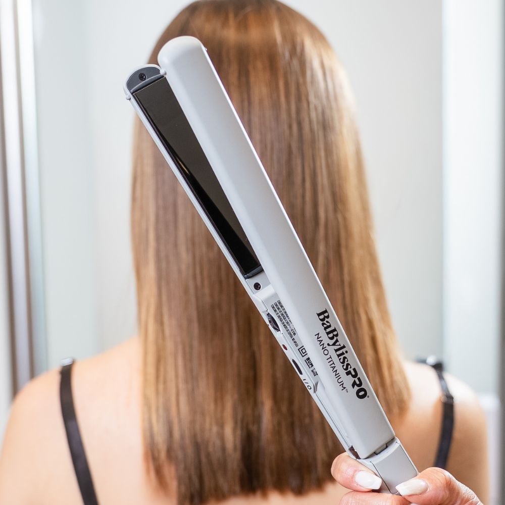 BaBylissPRO Nano Titanium™ Alaciadora Ultradelgada 1" Edición Limitada - Color Gris