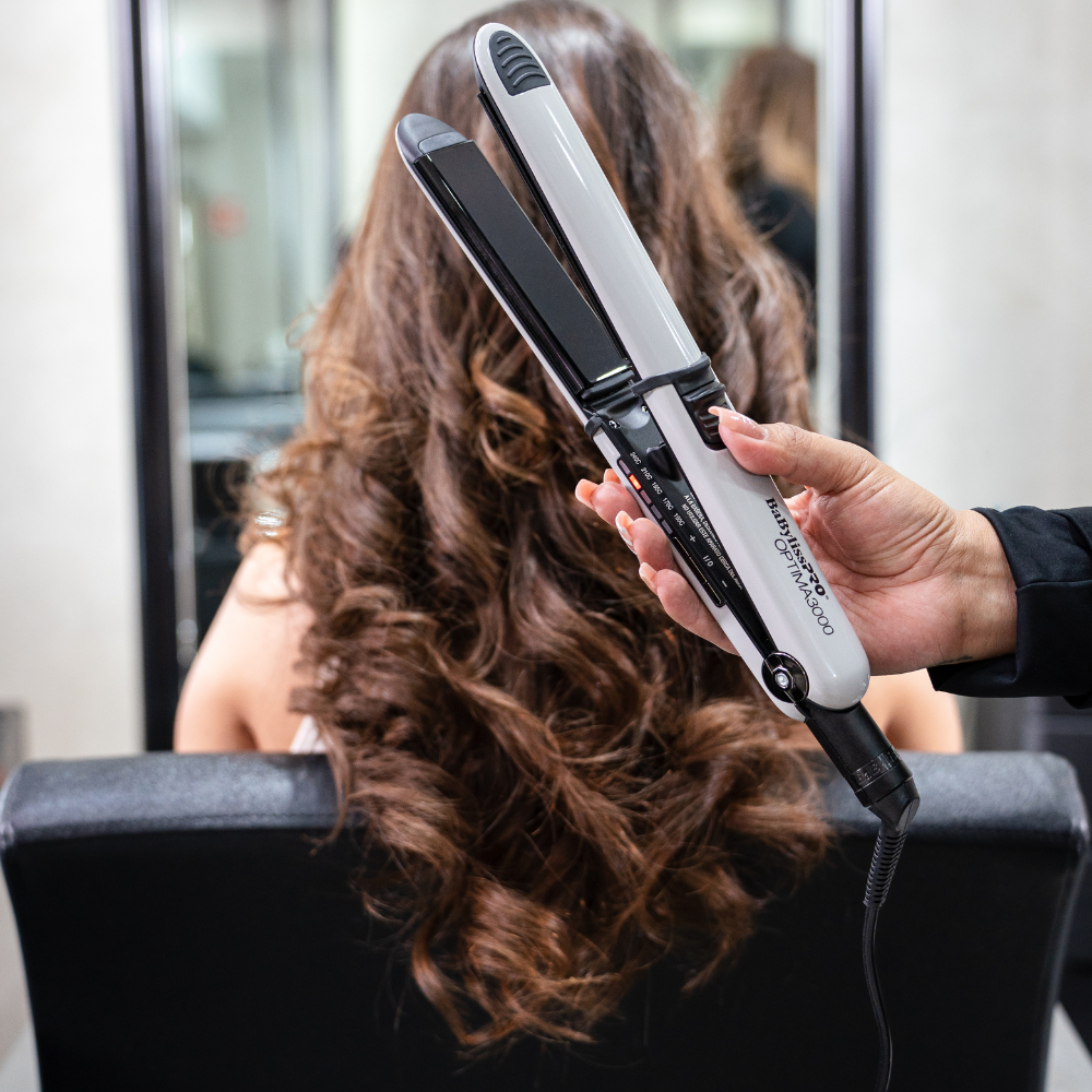 BaBylissPRO Nano Titanium™ OPTIMA 3000 1 1/4" – Color Gris