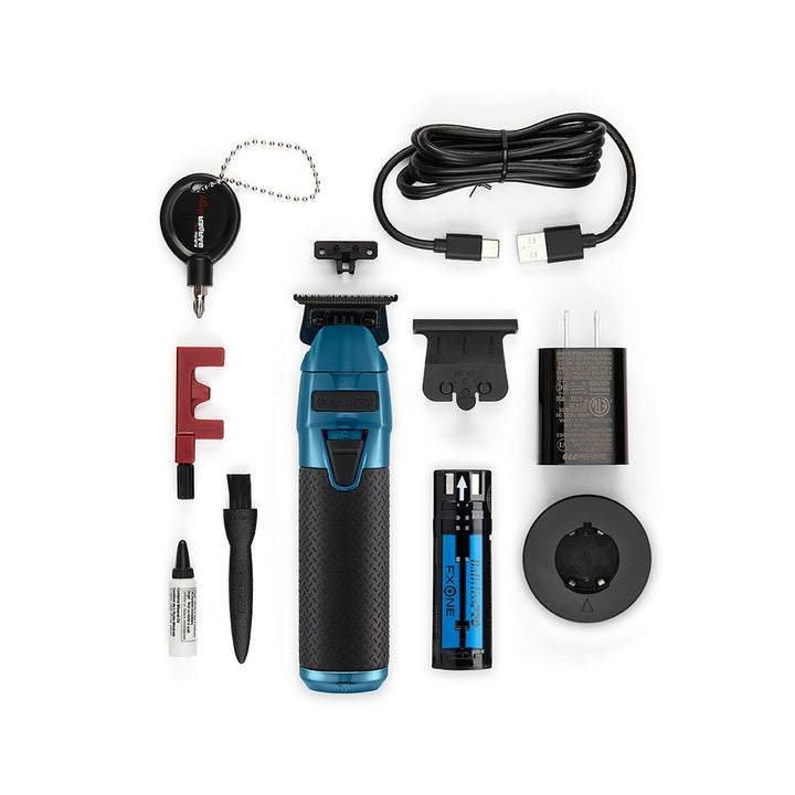 BaBylissPRO Trimmer FXONE BlueFX - Color Azul Metálico con Negro