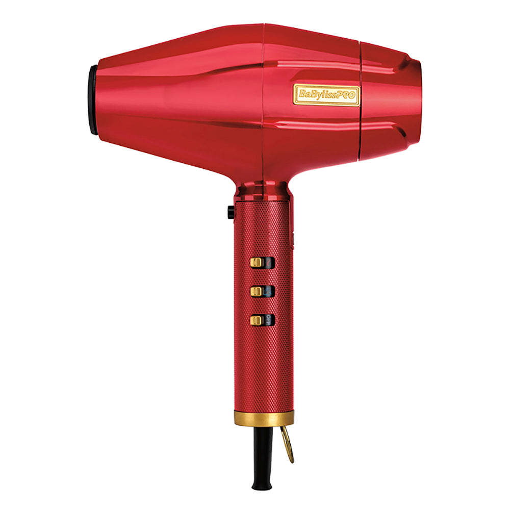 BaBylissPRO Secadora Profesional Red FX con Motor Italiano - Color Rojo