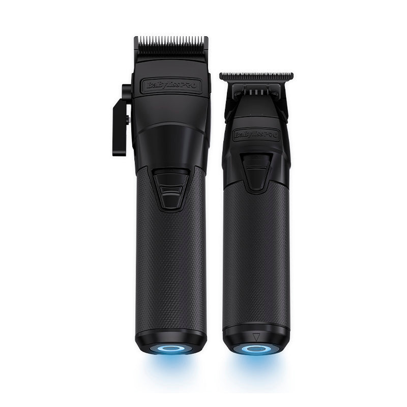 BaBylissPRO Combo FXONE Clipper + Trimmer - Color Negro Mate