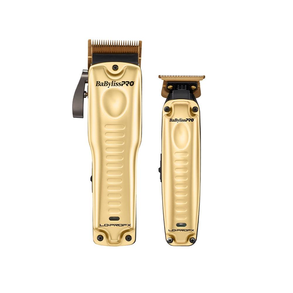 Combo Clipper y Trimmer Lo Pro  Gold BabylissPRO