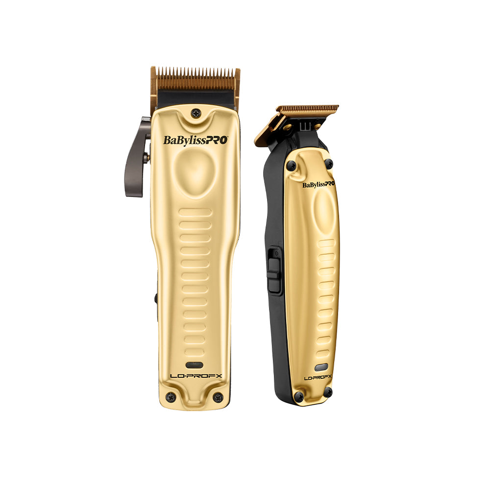 Combo Clipper y Trimmer Lo Pro  Gold BabylissPRO