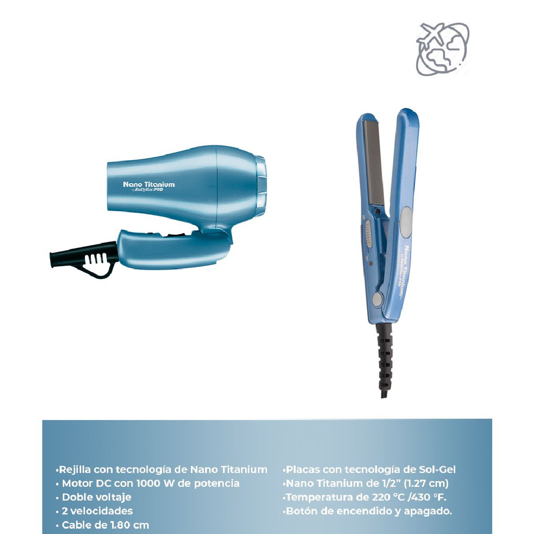 Combo DE Pp10 + Tenaza 1 1/4" BaBylissPRO