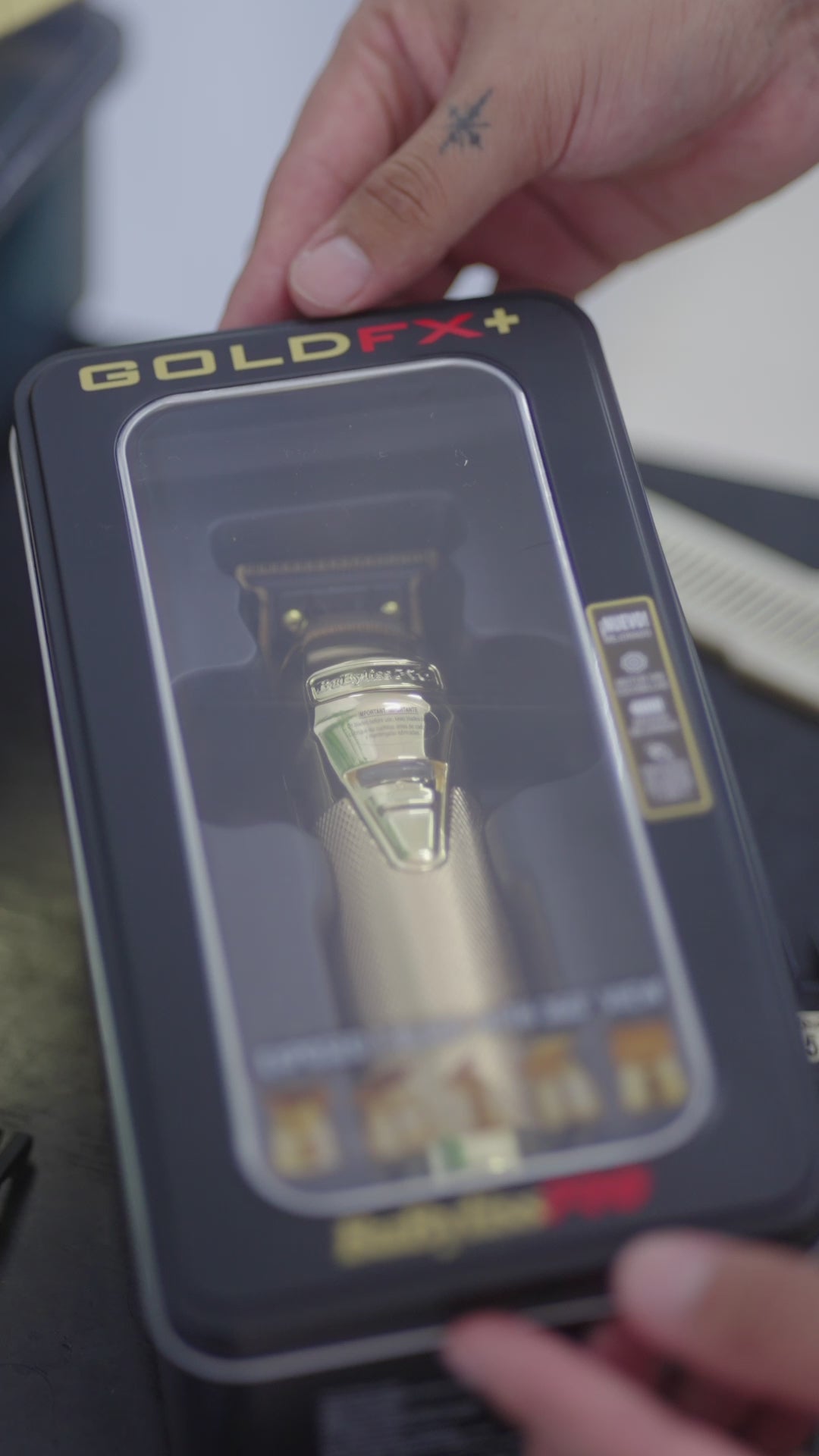 BaBylissPRO Recortadora Gold FX+ Inalámbrica